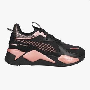 Brand New Puma: Black and Pink Dynamic Sneakers